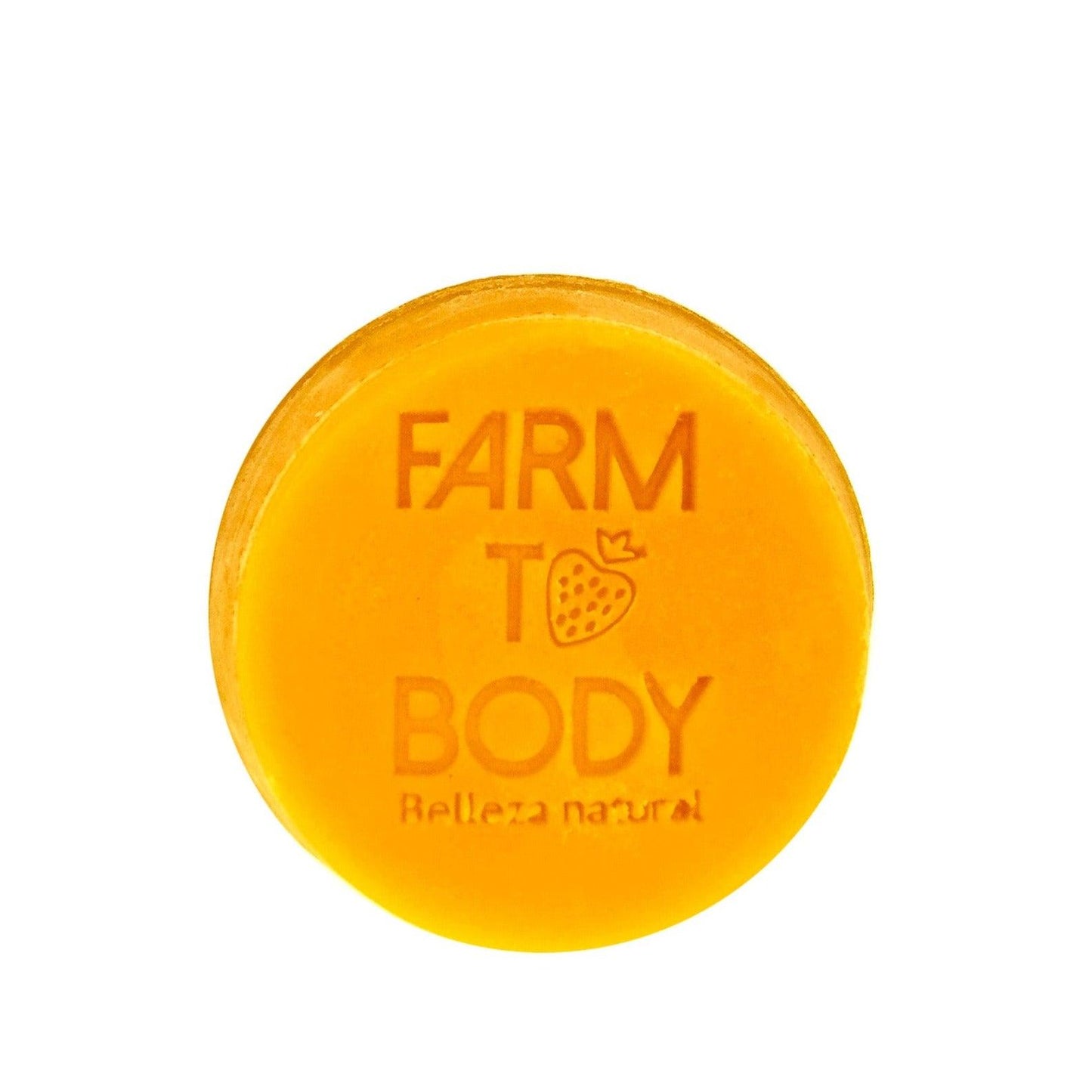 Acondicionador sólido de mango Farm to Body para cabello brillante y nutrido