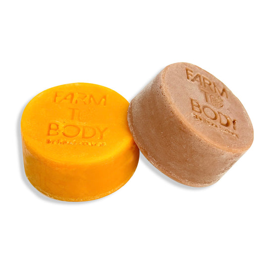 Acondicionador sólido natural Farm to Body para un cabello suave y saludable