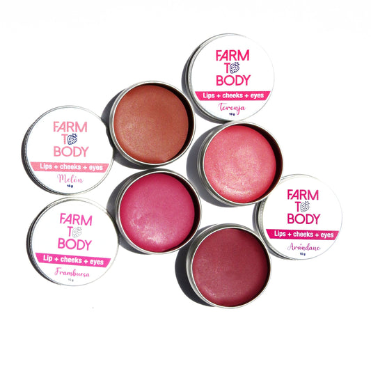 Bálsamo vegano y sostenible, nutriente y reparador para rostro y labios