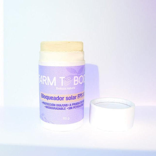 Bloqueador solar sostenible, con SPF 50, libre de tóxicos y hecho con ingredientes naturales para cuidar tu piel y planeta