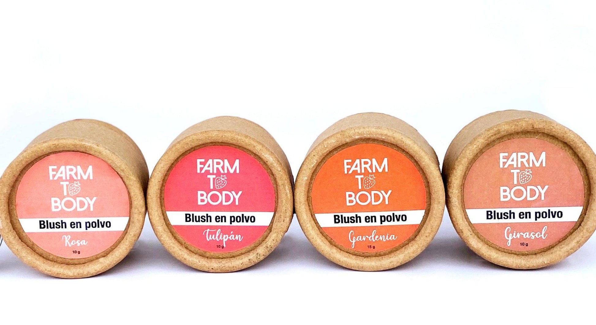 Polvo sostenible, ideal para dar un toque saludable y radiante a tu rostro.

