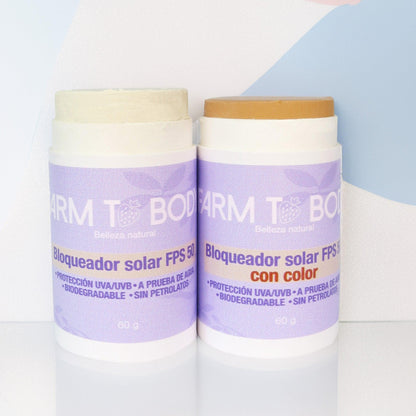 Protector solar SPF 50 vegano, con ingredientes naturales y protección efectiva contra rayos UVA y UVB